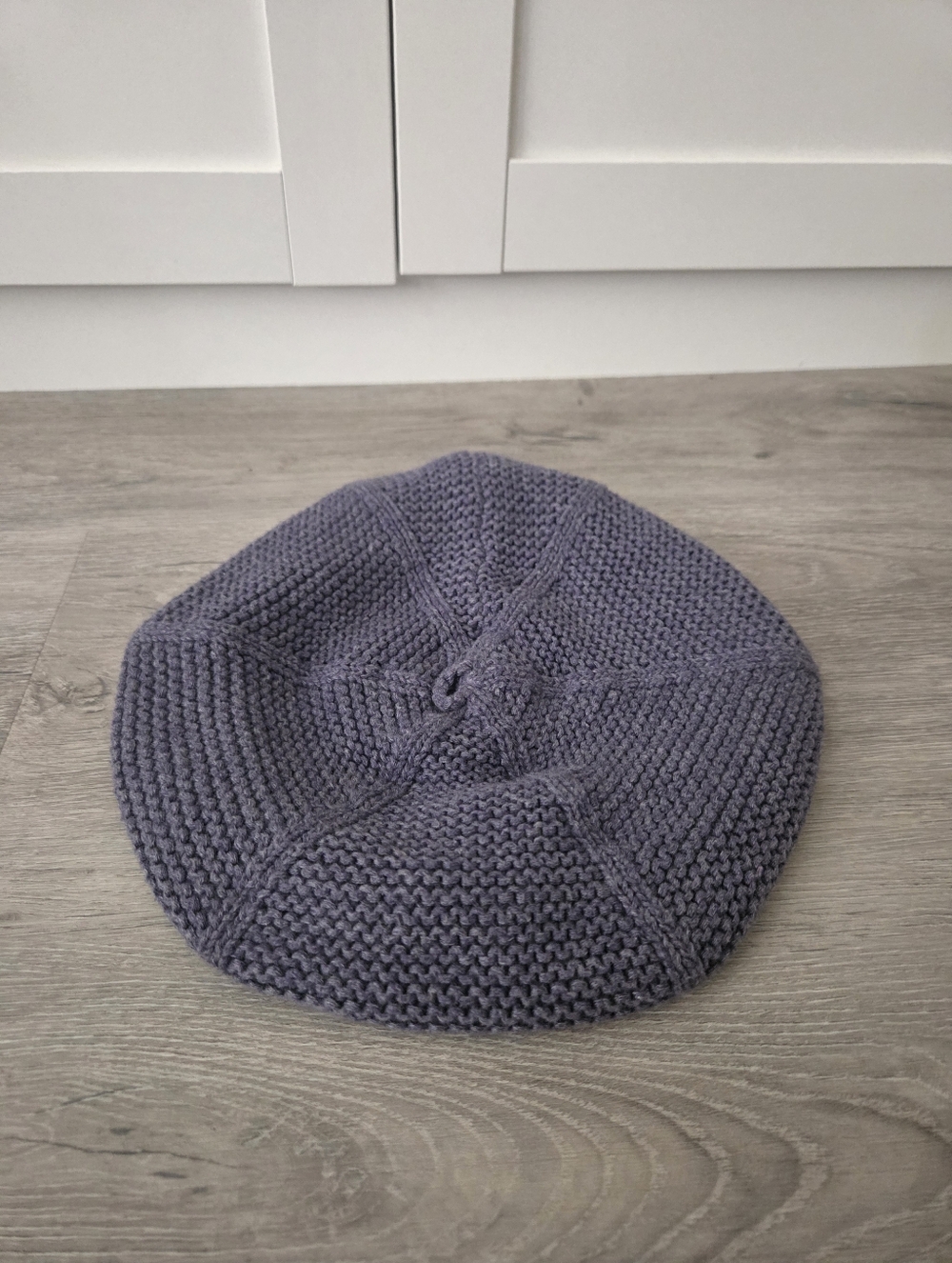 The Children's Place Knit Beret - Gray Blue